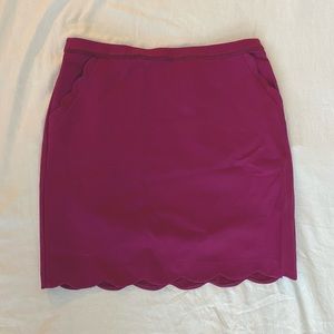 Skies are Blue- Magenta Skirt